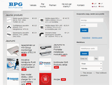 Tablet Screenshot of bpgroup.lv